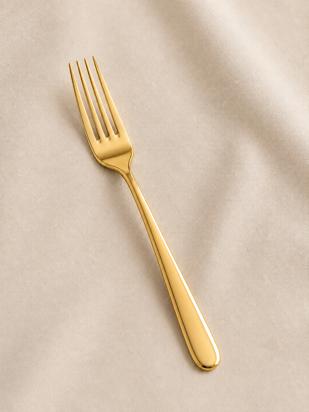 Fourchette dorée